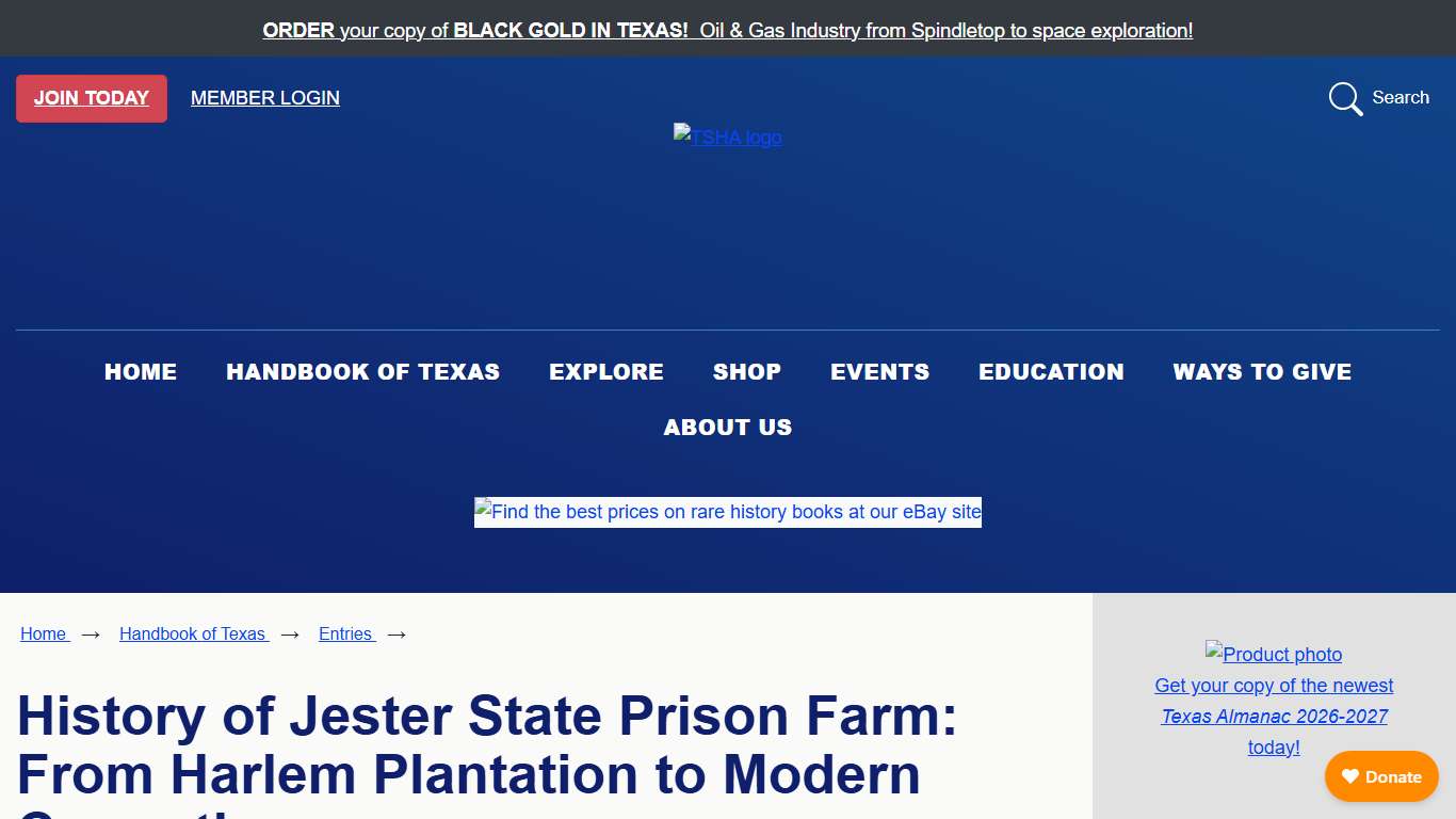 Jester State Prison Farm